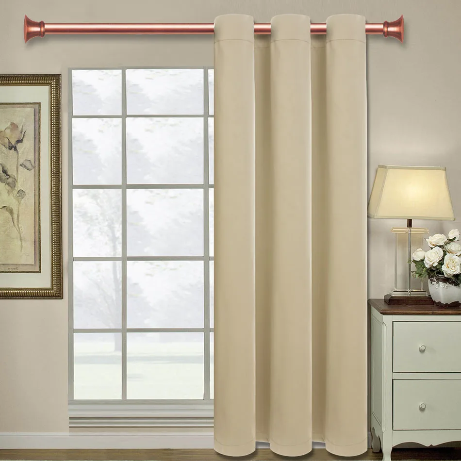 Homdox Single Panel Rustic Window Curtains For Living Room Bedroom Blackout Curtains 214 X 132cm Drapes Home Decor 4 Colors Rustic Home Decor Olivia Decor Decor For Your Home And Office