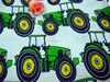 Colored Merino wool interlock fabric
