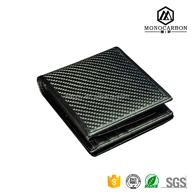 Luxury Real Carbon Fiber Wallet,100 Real Carbon Fiber Leather Wallet