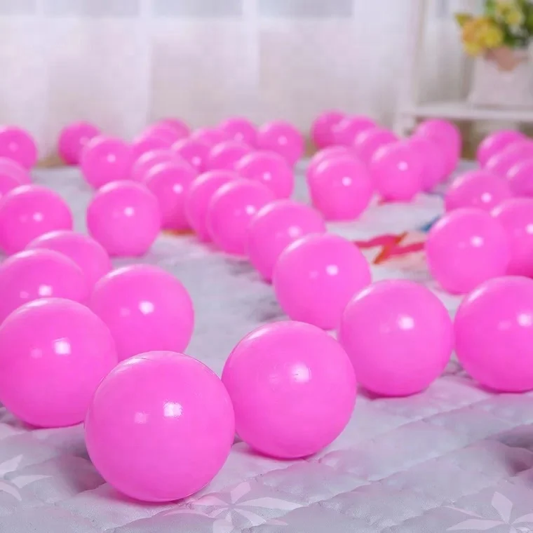 
Plastic ocean ball high quality LDPE 5cm 7cm 8cm ball pit balls 