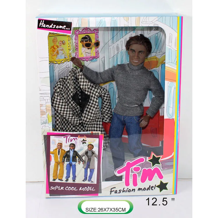 plastic male doll