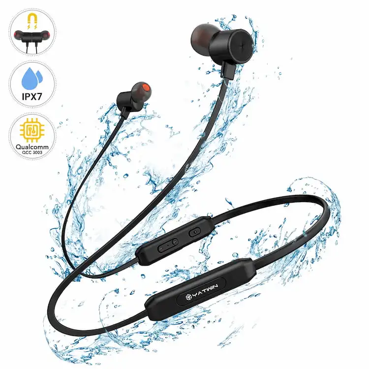 

100mAh NeckBand Sports Audifonos Bluetooths Earphone For Phone
