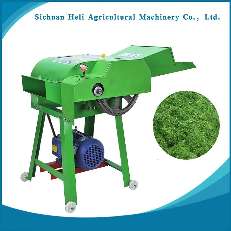 Heli Hot Sale Mini Chaff Cutter Straw Crusher Soft And Hard Grass ...