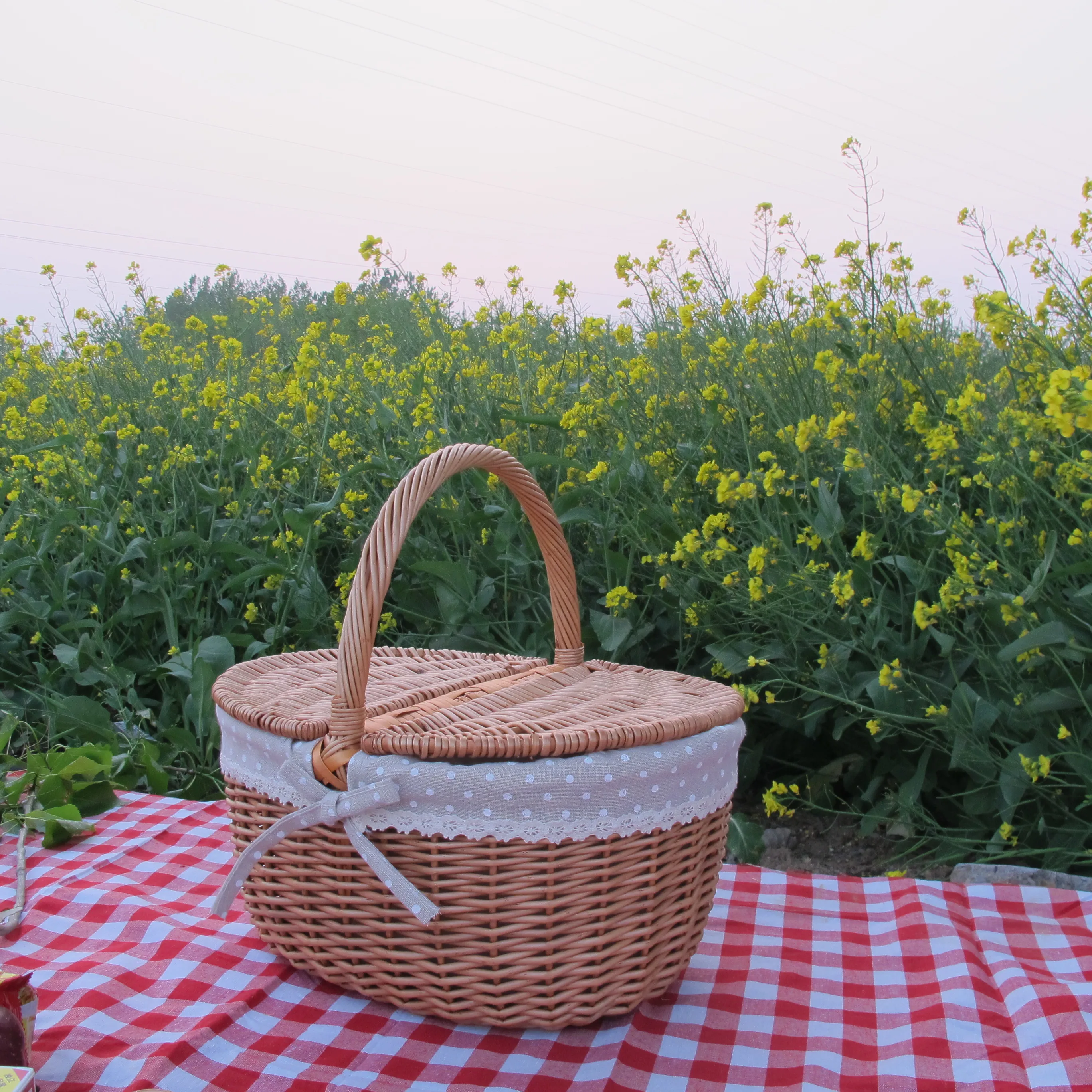 10 Off Beautiful Wicker Picnic Basket For 2 Persons Buy Picnic Basket,Beautiful Picnic