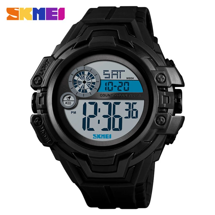 

SKMEI 1446 Brand Style Sports Watches Shock LED Men Watch Electronic Climbing Swim Clock Mens Digital Watches