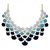 Necklace Vintage Openwork Bib Statement Jewelry
