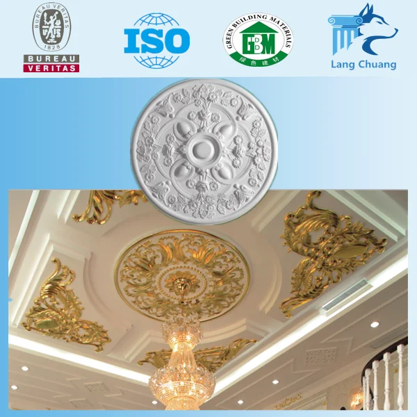 Plaster Ceiling Gypsum Cornice Mouldings Design For House Decor