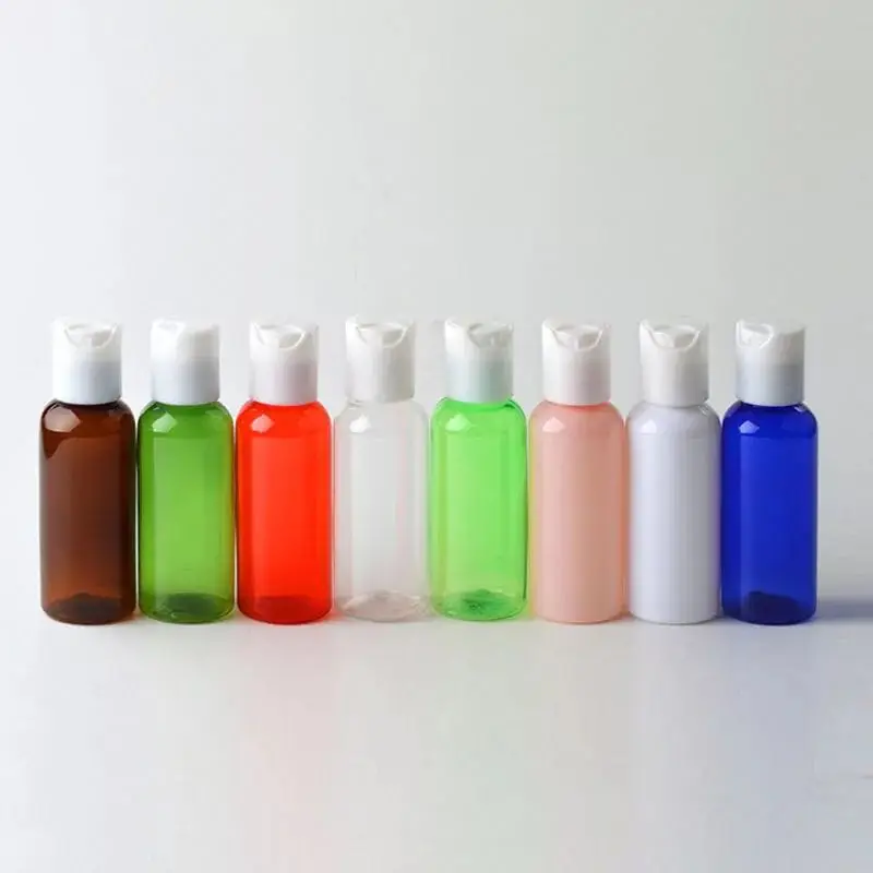 2oz 4oz 8oz 16oz Blue Shampoo,Lotion Bottles With Silver Disc Cap Buy