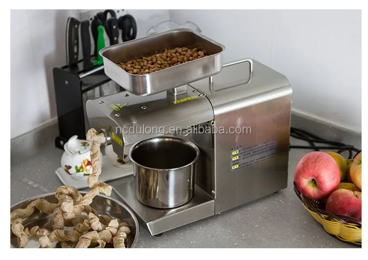 Small Scale Fully Automatic Cold Press Extraction Coconut Oil Machine