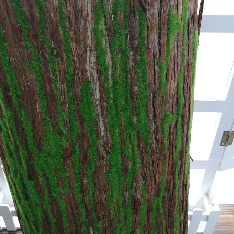 V3023 Hot Selling Artificial Tree Bark With Moss For Decoration Buy