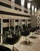 2016 modern salon station hair salon mirror makeup station with lights and mirror