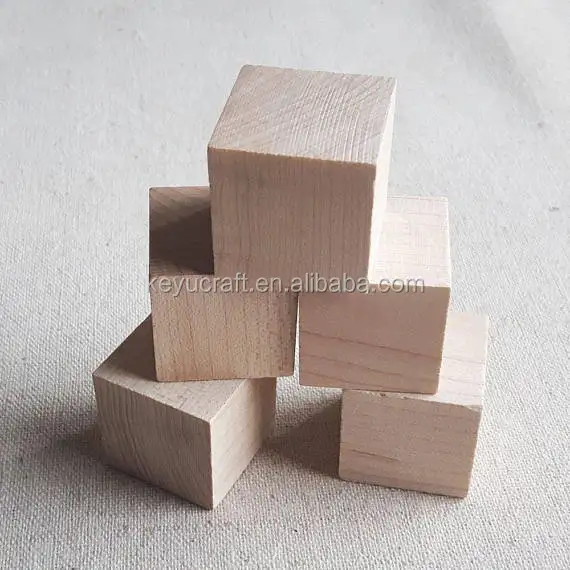 mini wooden blocks