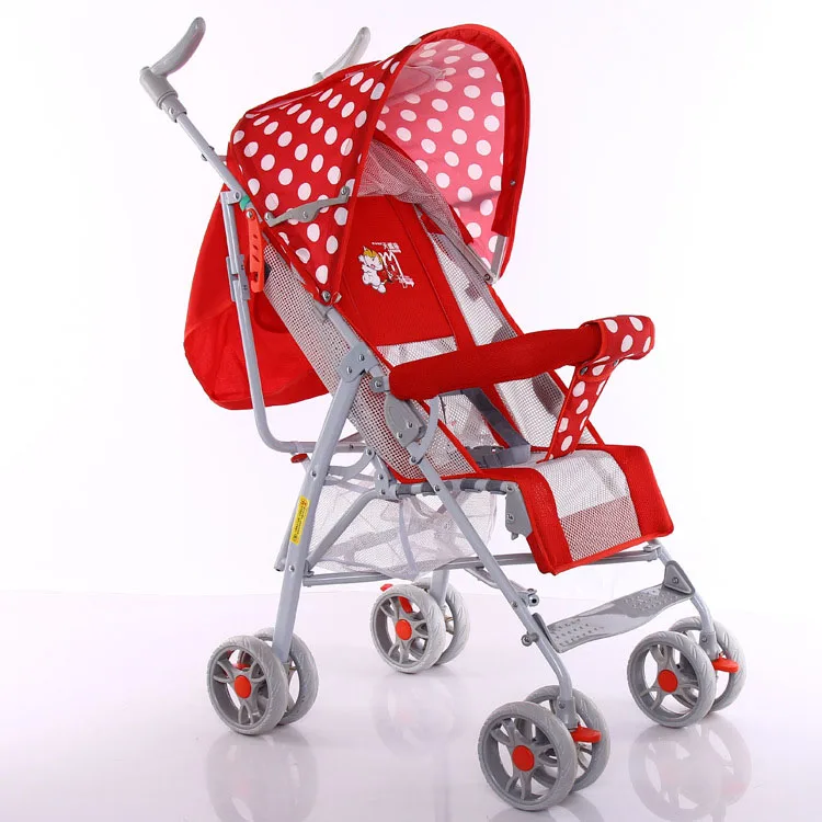 

cheap price light weight hot selling jogger baby stroller/360 degree wheel baby carriage/ baby mima pram China, Red/grey/purple