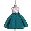Girls Dress Korean Child Party Frock High Quality Kids Clothing T5087