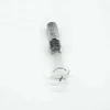 Manufacturer of prefilled syringe luer cap cbd oil 1ml custom logo luer lock glass syringe