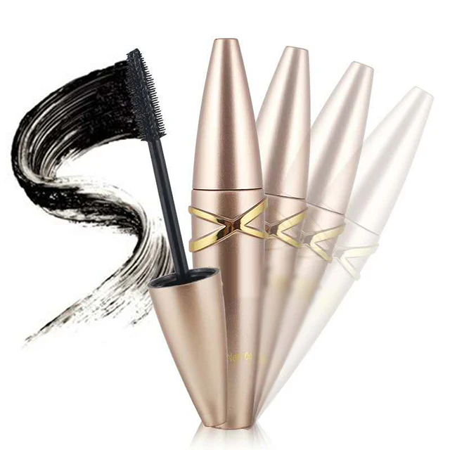 

3D Fiber Mascara Long Eyelash Curving Lengthening Mascara Waterproof Eye Cosmetic Mascara, Black