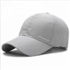 Polyester running cap quick dry baseball cap dri fit hat