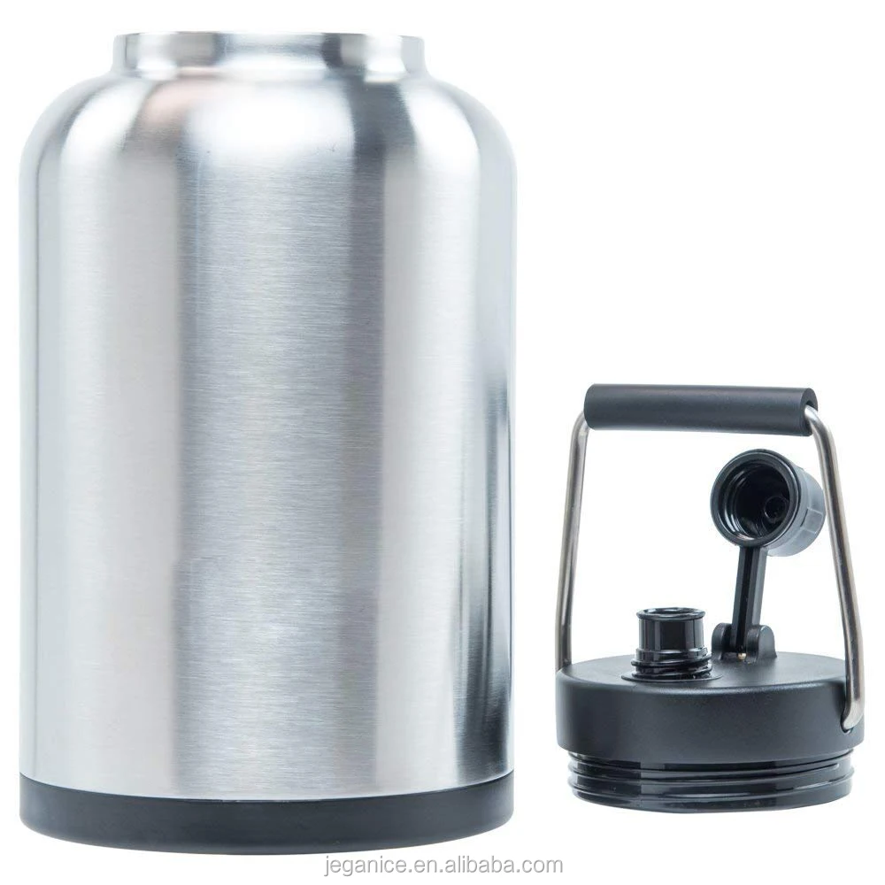 1 gallon stainless water bottle