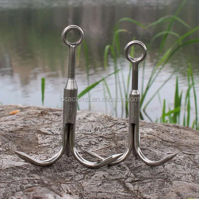 Spring Steel Mountain Climbing Grappling Hooks Emergency Claw Hook