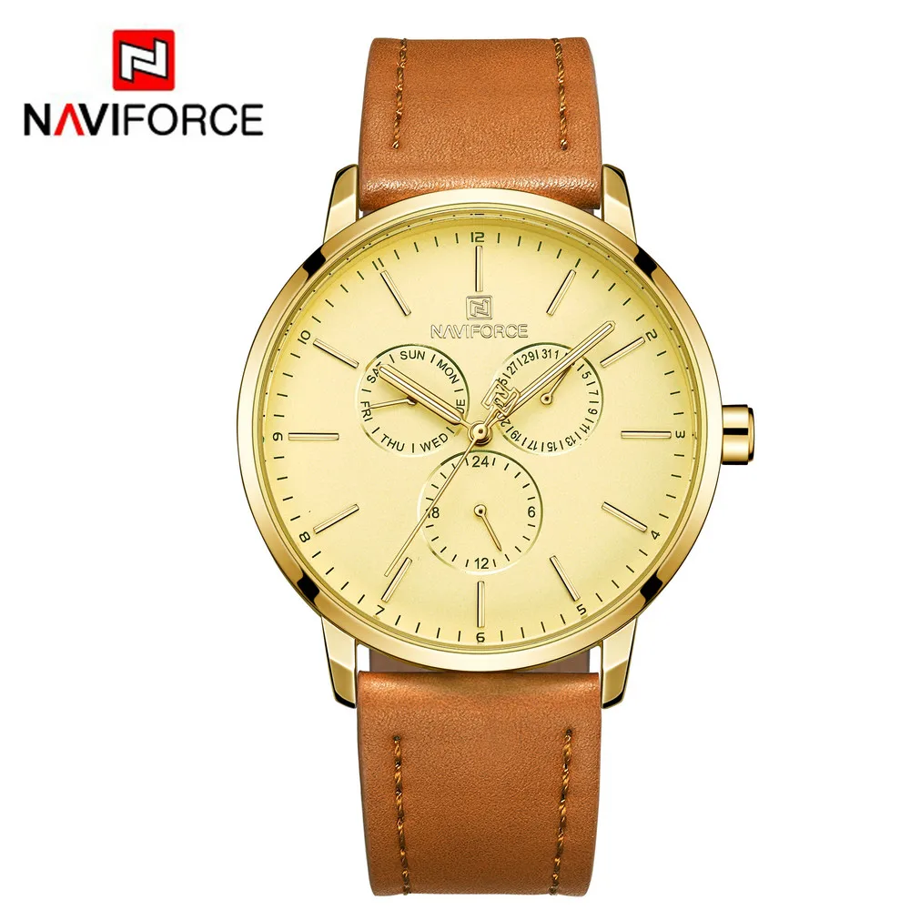 

NAVIFORCE 3001 Mens Quartz Wrist Watches