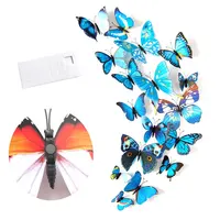 

12 Pcs 3D Butterfly Wall Stickers Art Decor Decals/Colorful Butterflies Nursery Decal Instant Home Decor