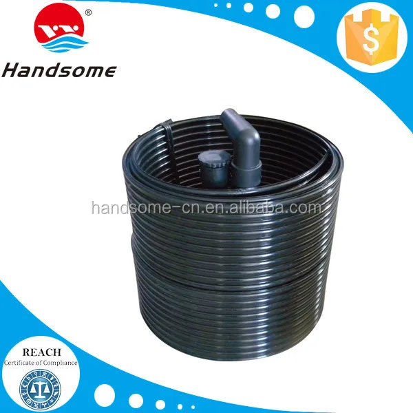 black hose solar pool heater