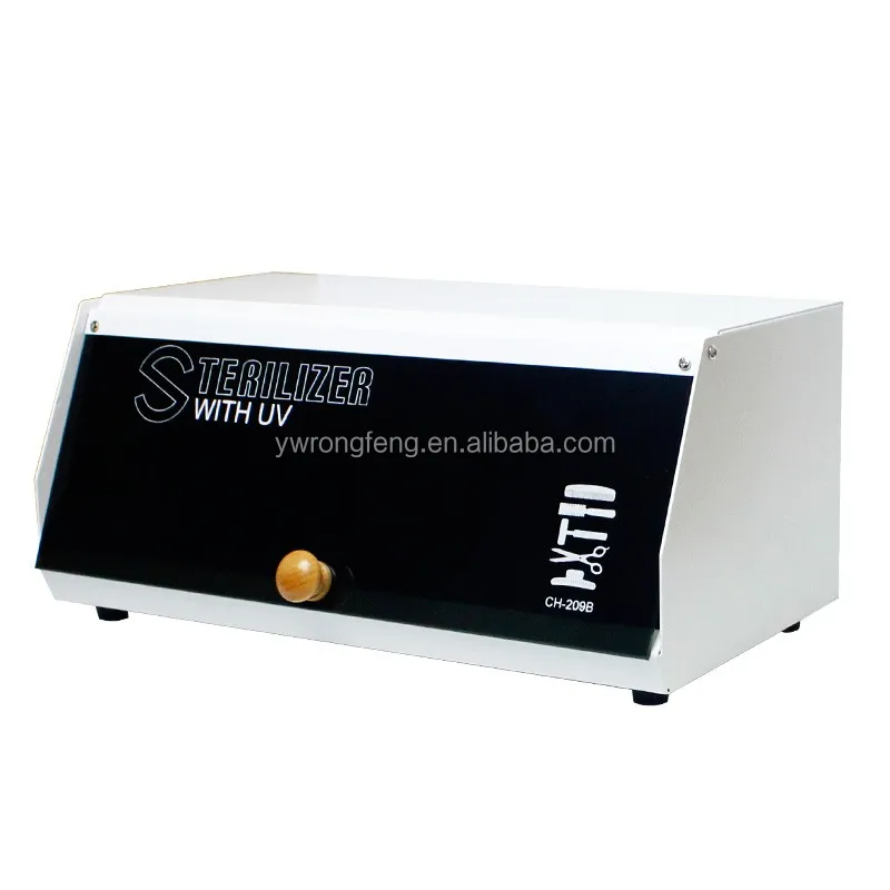 2016 hot sale nail tool sterilizer box double handle high temperature sterilizer for Nail salon