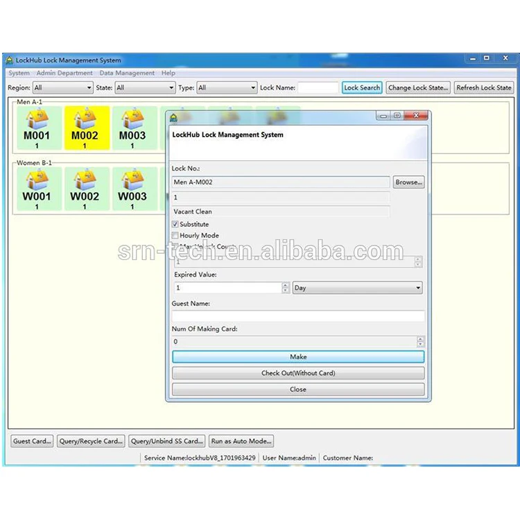 
smart cabinet lock for Sauna, Gym, Sport Center 