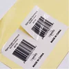 JingYiDa Manufacture High Quality Self Adhesive QR Code Sticker Barcode Sticker Washable Numbered Barcode Label For Clothing