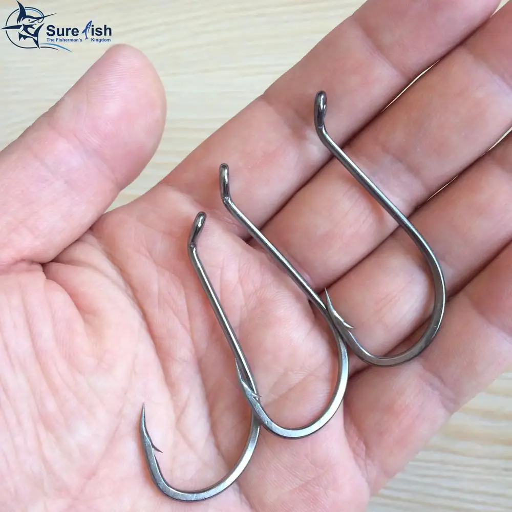 

Wholesale free shipping high carbon octopus beak fishing hook, Nickel, nickel black