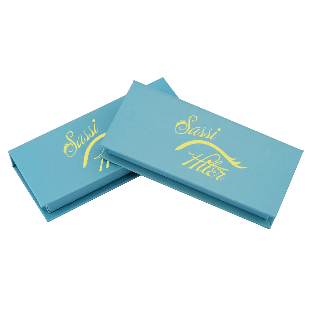 

100% Human Hair Lashes Custom Eyelash Packaging