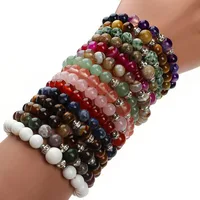 

Power nature stone bead bracelets men bracelet