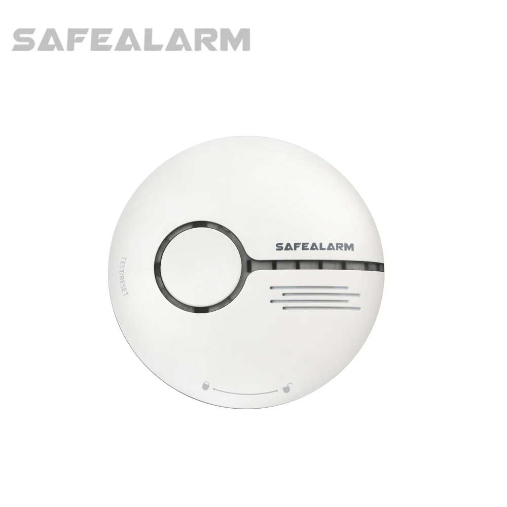 
En54-7 Approved Smoke Sensor Enclosure Price With Test Button And Led Strobe Light 
