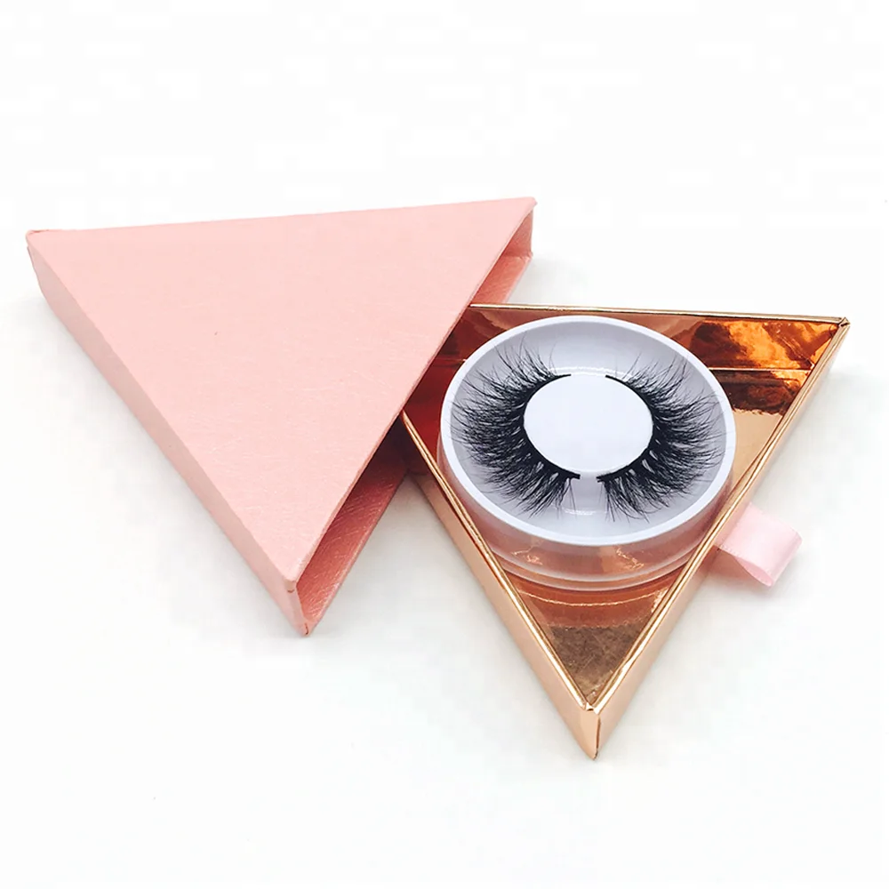 

Small MOQ Magnetic Box Private Label 3d Mink Eyelashes, Natural black