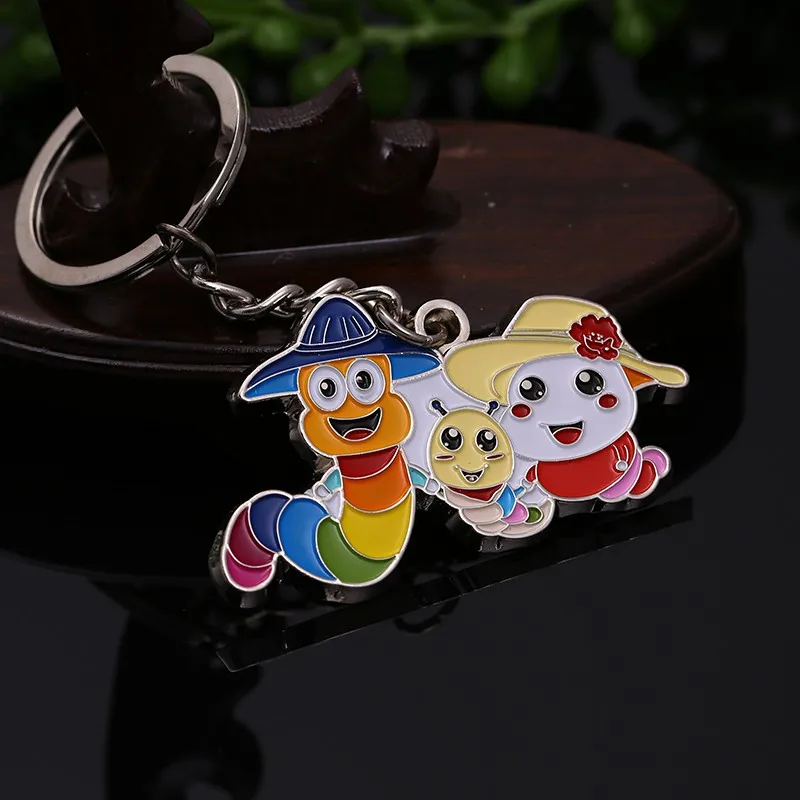 soft enamel keychain