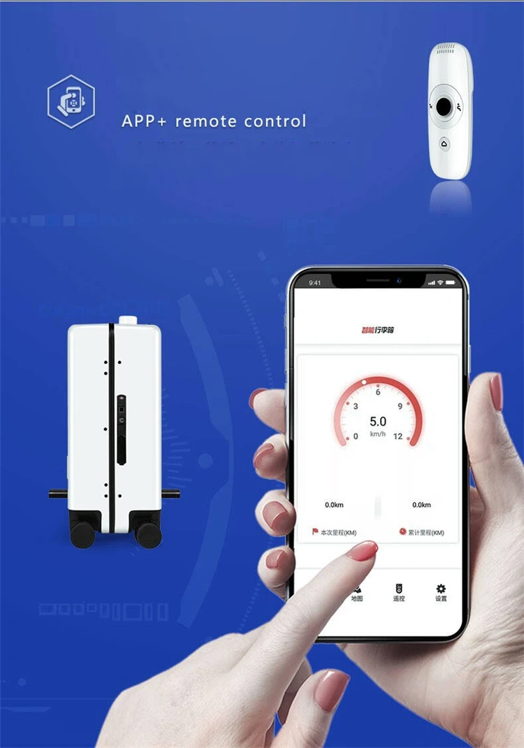 remote control luggage