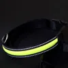 CE and ROHS New reflective nylon dog circle lead pet collars dob nylon belts
