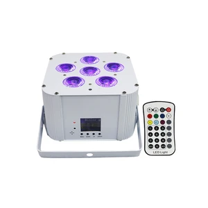 Wireless Dmx Battery Ed Led Uplights For Wedding Disco Party Indoor Stage Lighting 6pcs Slim Par Wireless Dmx Battery Ed Led Uplights For Wedding Disco Party Indoor Stage Lighting 6pcs Slim Par
