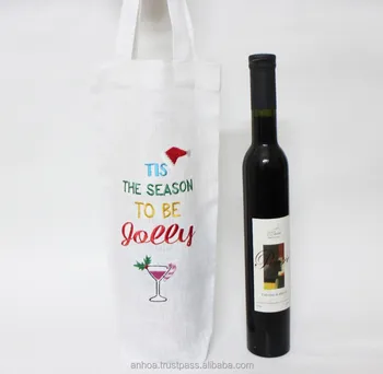 personalized wine cooler bag