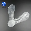 Adhesive gel heel cup silicone shoe insert for high heel