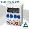 High Power Portable ABS/PC Box IP65 Plug Socket Distribution Board