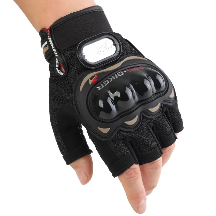 

Wholesale personalized protective anti vibration pro biker summer half finger motorcycle glove summer