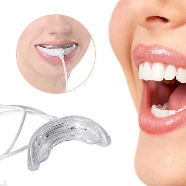 

Teeth Whitening Light 16w LED Teeth Whitener / 3 Adapters for iPhone, Android & USB, N/a