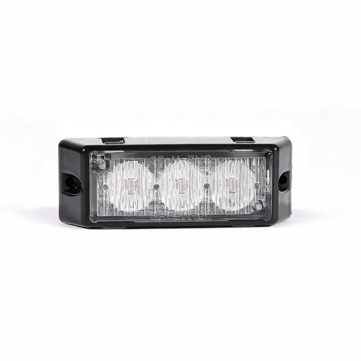9W Waterproof Strobe Red Led Grille Light High quality Warning Dash Deck Light for ambulance