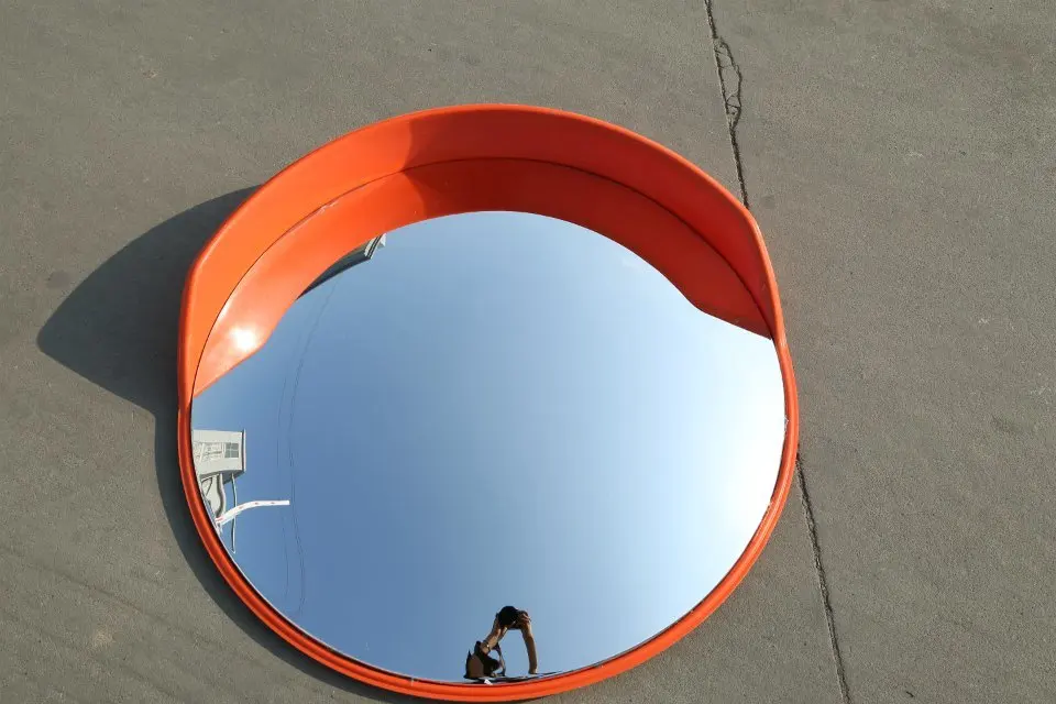 lower factory price custom concave convex mirror outdoor/indoor