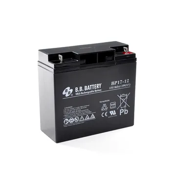 12v 17ah Lead-acid Battery Bb Bp17-12 Replacement Ups Battery - Buy 12v ...