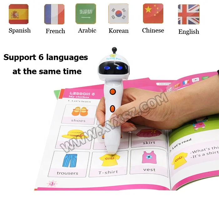 
Digital Reading Pen Price With Calculator-MP3-MP4-E-Book For Kids Learning English Chinese Azerbaijan Language 