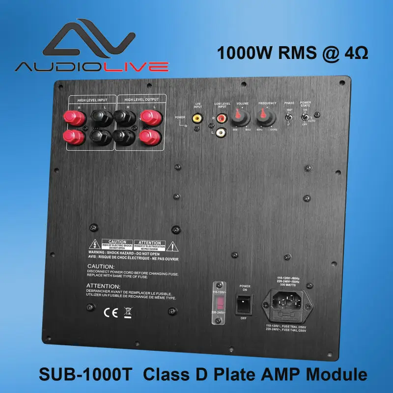 240v subwoofer amplifier