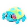 20cm/35cm/45cm beautiful customized stuffed blue plush ladybug dolls toy with embroidery logo