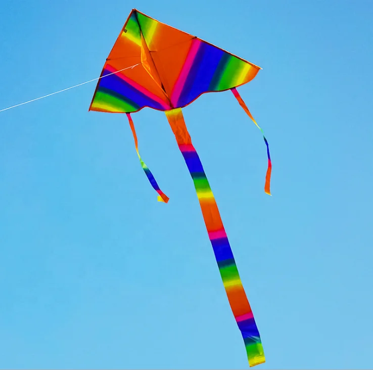 Wholesale Triangle Shape Cheap Small Rainbow Kite - Buy Rainbow Kite ...